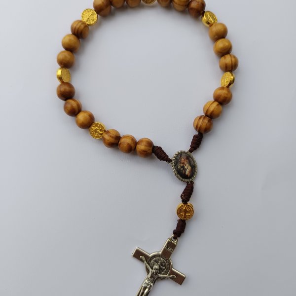 Medaljica sv. Josipa (zlatna) / Josipovih 7 žalosti i radosti, Krunice