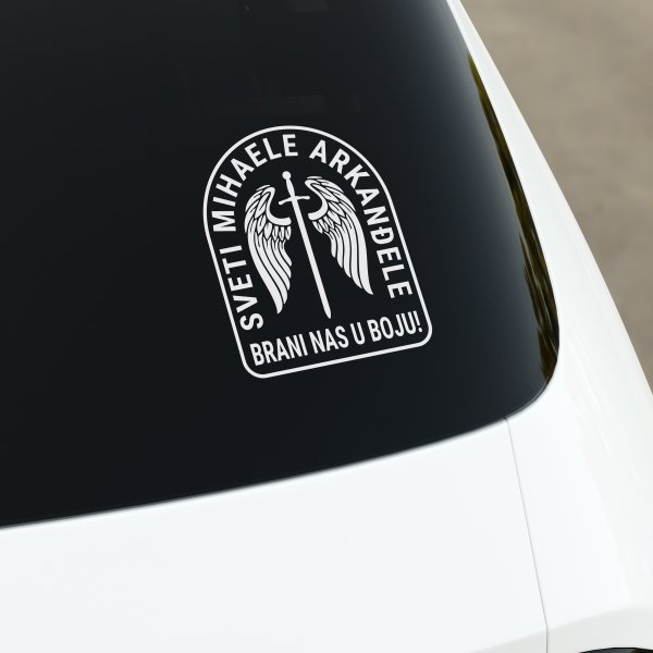 naljepnica (za auto) / Sv. Mihael, Naljepnice